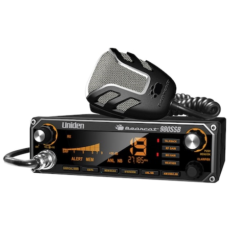 Uniden Bearcat980 CB Radio w/ SSB and 7 Color Display BEARCAT980